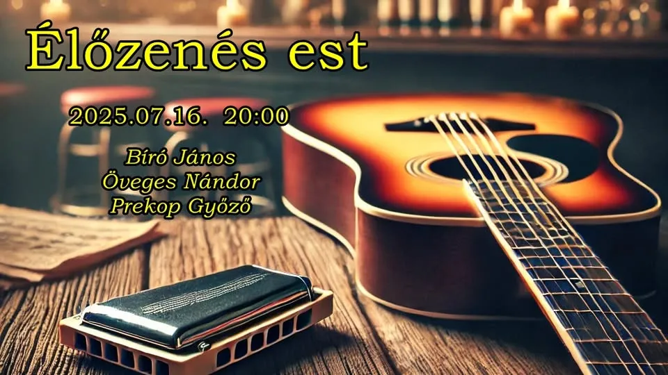 Élőzenés est 🎶/Taka Coffee & Bar/